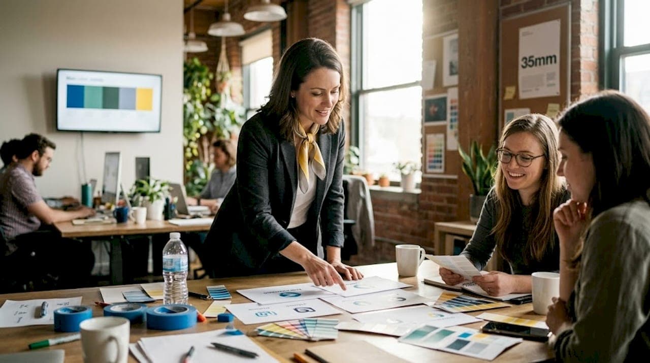 Visual branding: define, differentiate, and drive ROI