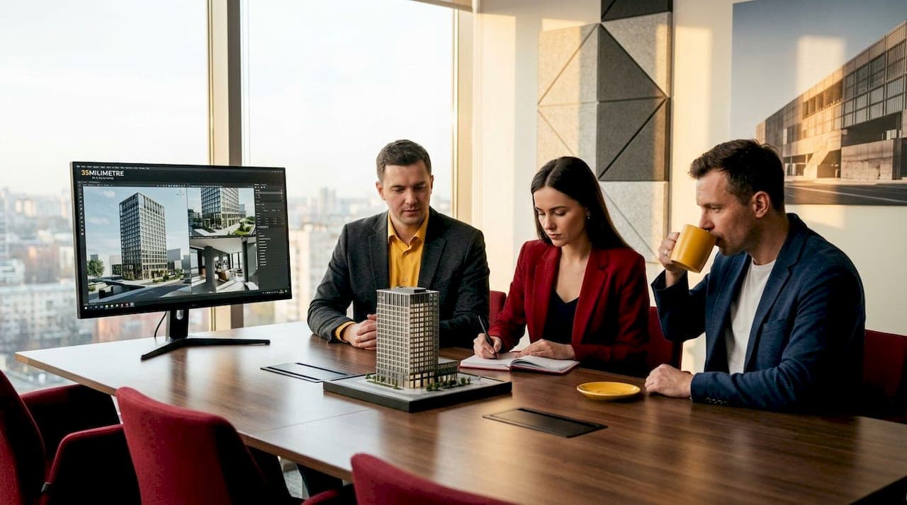 What Are Commercial Renderings: a Business Guide